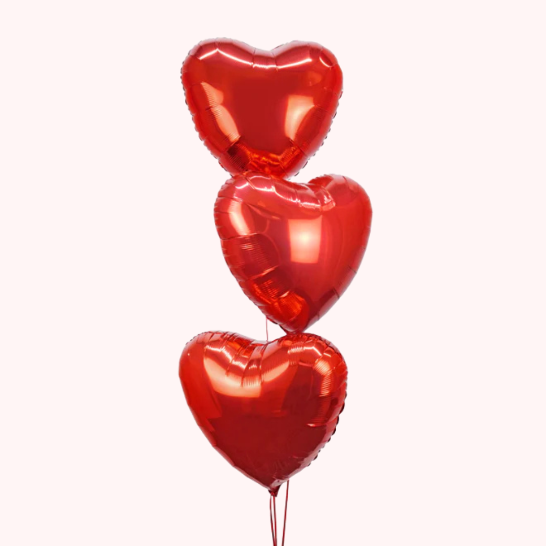 Heart-Shaped Balloons